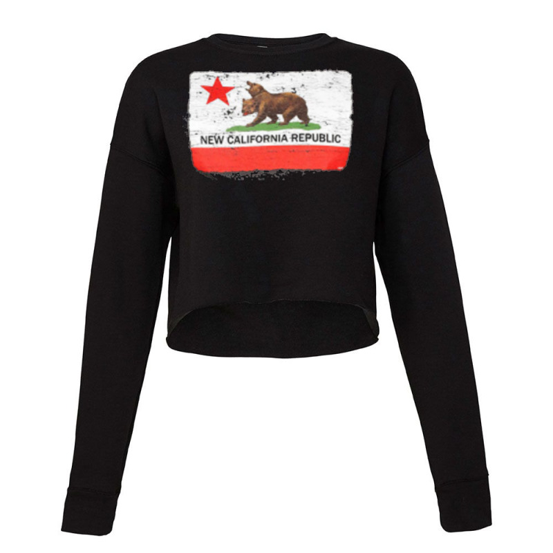 California Republic Cropped Sweater by falciselisrao | Artistshot