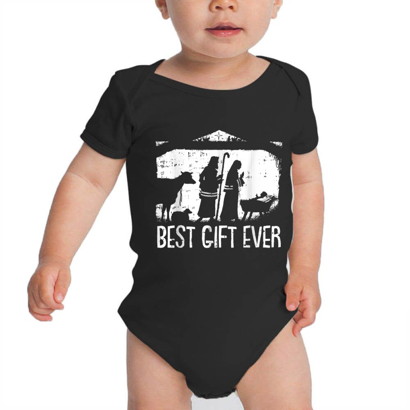 Best Ever Christmas Cool Jesus Nativity Scene Christian T Shirt Baby Bodysuit by bettincam | Artistshot