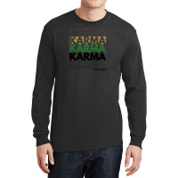 Karma Club (red, Gold, And Green) New Long Sleeve Shirts | Artistshot