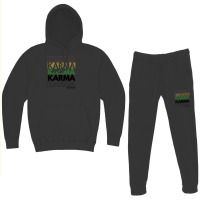 Karma Club (red, Gold, And Green) New Hoodie & Jogger Set | Artistshot