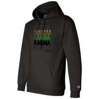 Karma Club (red, Gold, And Green) New Champion Hoodie | Artistshot