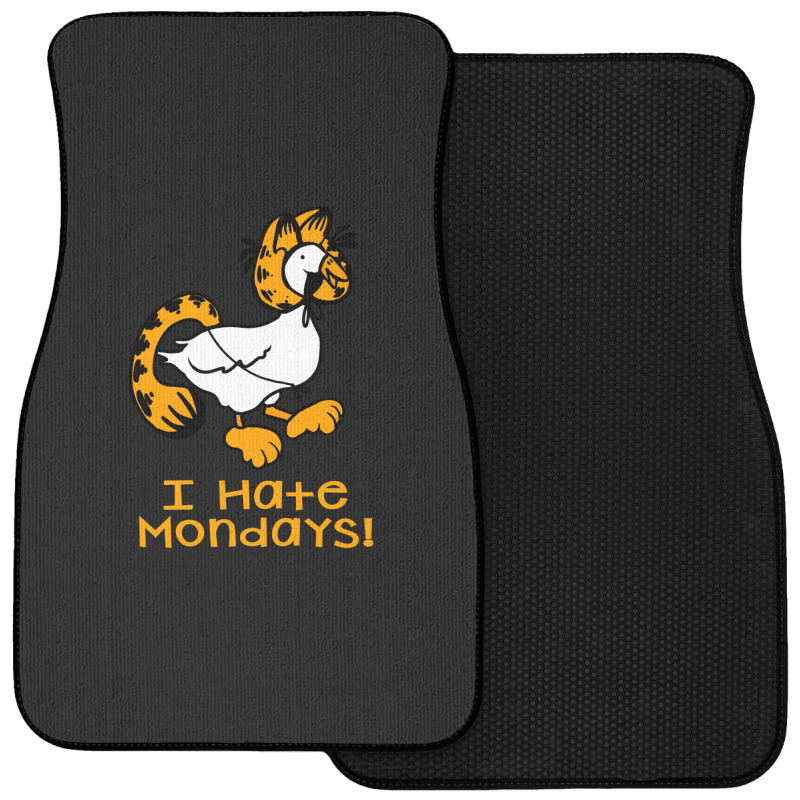 I Hate Mondays Front Car Mat | Artistshot