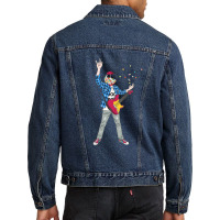 Thing Head Bubblegum Machine Sugar Rush 1 Men Denim Jacket | Artistshot