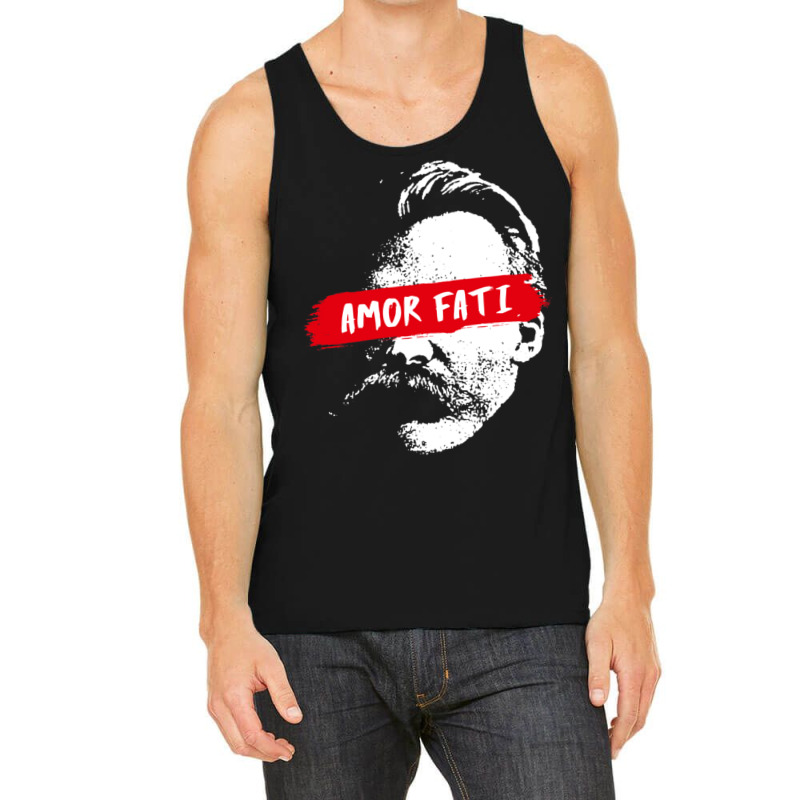 Friedrich Nietzsche With Eye Cover Amor Fati Classic Tank Top by NancyAllen | Artistshot