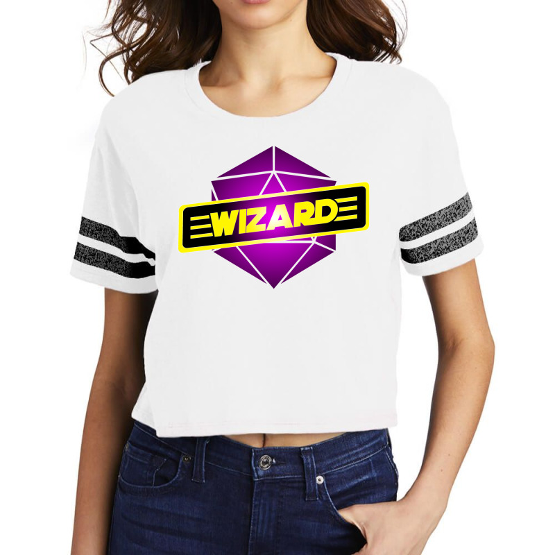 D20 Star Wizard Scorecard Crop Tee by crimznegzzk | Artistshot