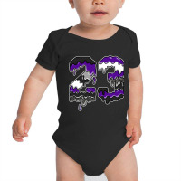 Drip Number 23 Dark Iris 3s Matching Pullover Hoodie Baby Bodysuit | Artistshot