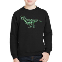 T Rex Forest Youth Sweatshirt | Artistshot