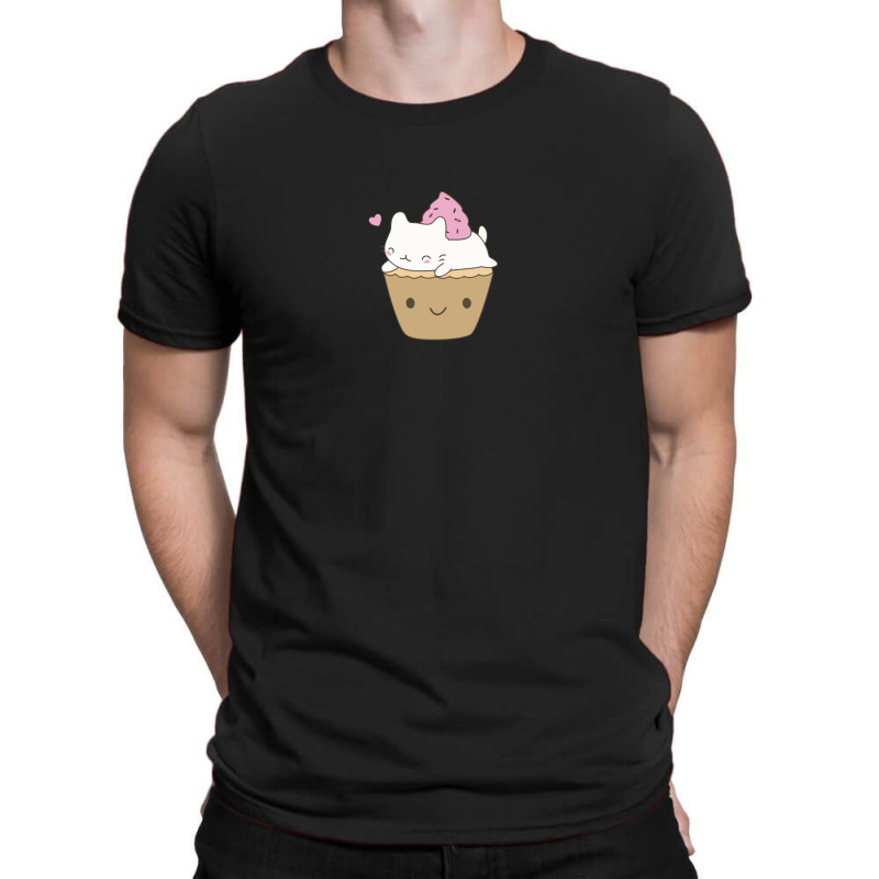 Kawaii Cupcake Cat T-shirt | Artistshot