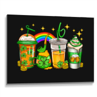 St Patricks Day Coffee Metal Print Horizontal | Artistshot