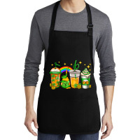 St Patricks Day Coffee Medium-length Apron | Artistshot