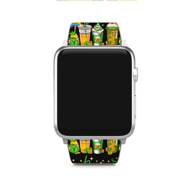 St Patricks Day Coffee Apple Watch Band | Artistshot