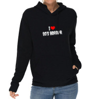 I Love 80's Horror  Horror Fan Gift Lightweight Hoodie | Artistshot