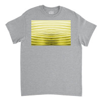 Water Reflection Abstract Hypnotic   Yellow Vintage Look Classic T-shirt | Artistshot