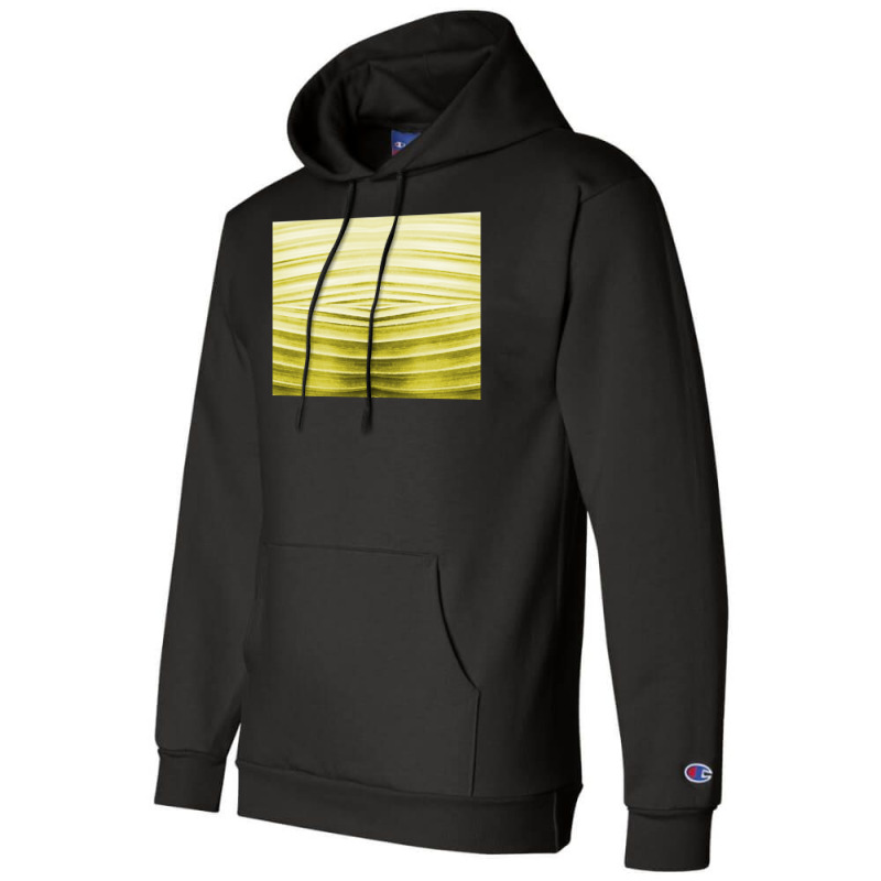 Water Reflection Abstract Hypnotic   Yellow Vintage Look Champion Hoodie by gjovolyanaj | Artistshot