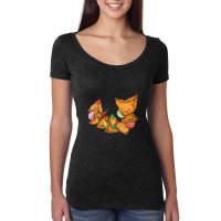 S For Samosa Serpent Snake Women's Triblend Scoop T-shirt | Artistshot