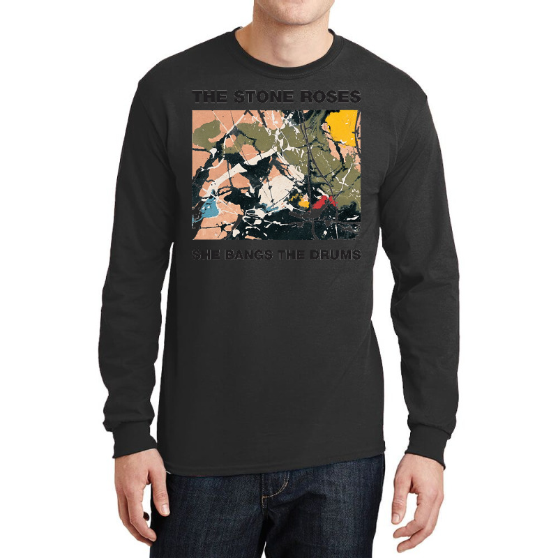 Trending She Bangs The Drums Long Sleeve Shirts | Artistshot