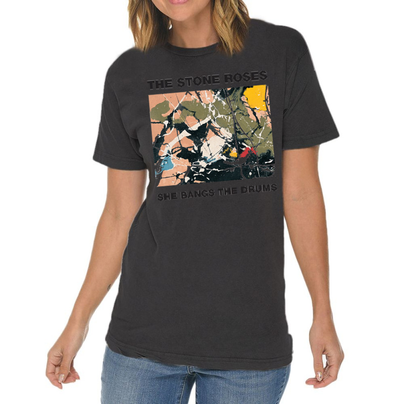 Trending She Bangs The Drums Vintage T-shirt | Artistshot