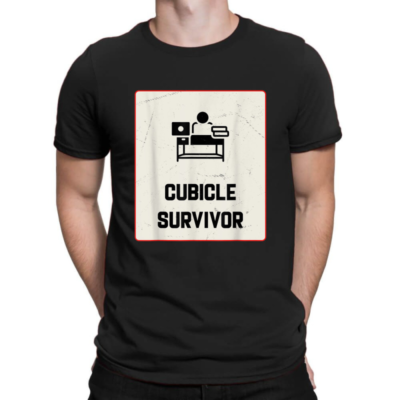 Cubicle Survivor Funny Work From Home T-shirt | Artistshot