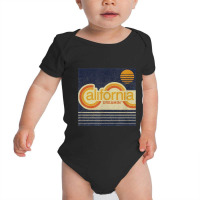 California Dreamin'! A Super Cool Seventies Style Shirt Baby Bodysuit | Artistshot