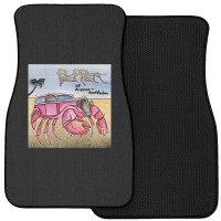 Pepper Pink Crustaceans And Good Vibrations Front Car Mat | Artistshot