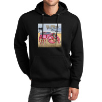 Pepper Pink Crustaceans And Good Vibrations Unisex Hoodie | Artistshot