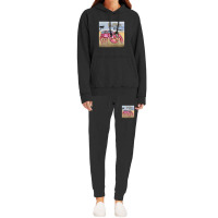 Pepper Pink Crustaceans And Good Vibrations Hoodie & Jogger Set | Artistshot