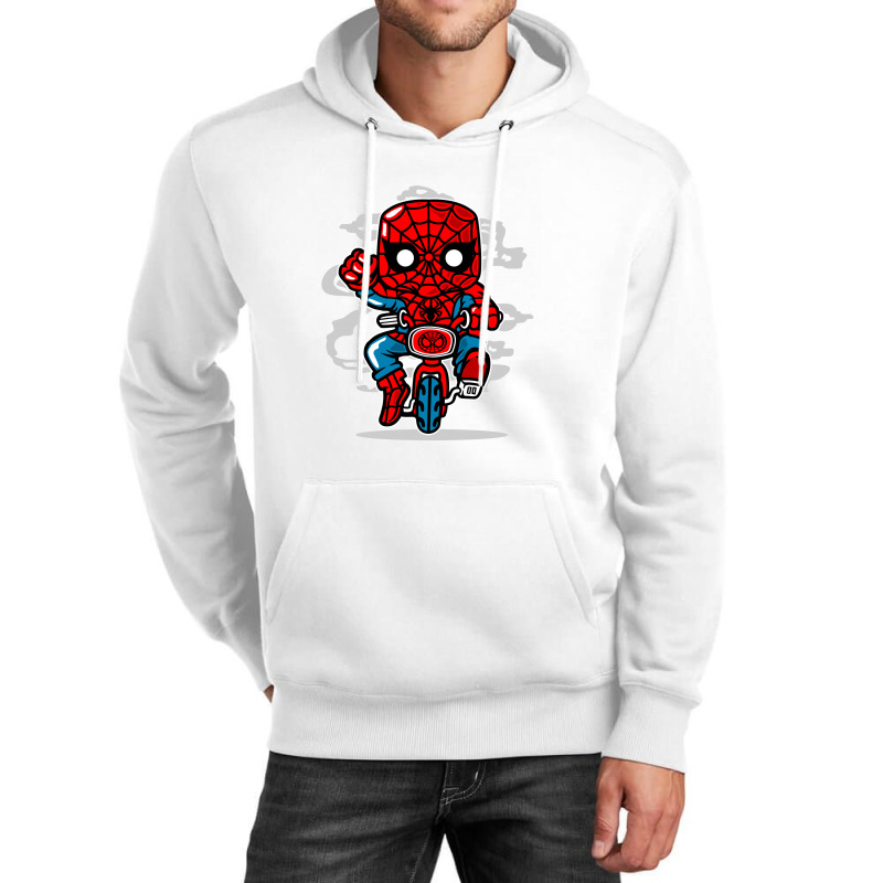 Spidey Minibike Unisex Hoodie | Artistshot