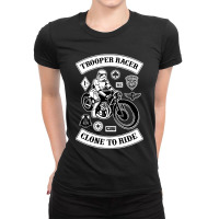 Stormtrooper Caferacer Ladies Fitted T-shirt | Artistshot