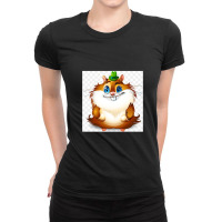 Facetime Hamster Ladies Fitted T-shirt | Artistshot