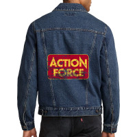 Action Force (distressed) Men Denim Jacket | Artistshot