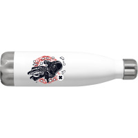 Vader Motocross Rider Stainless Steel Water Bottle | Artistshot