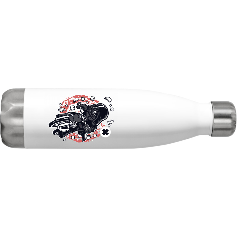 Vader Motocross Rider Stainless Steel Water Bottle | Artistshot