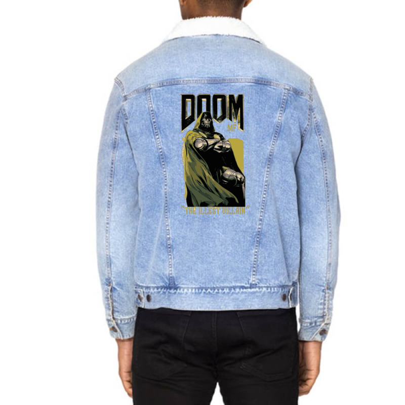 Mf ,doom , Villain Unisex Sherpa-lined Denim Jacket | Artistshot