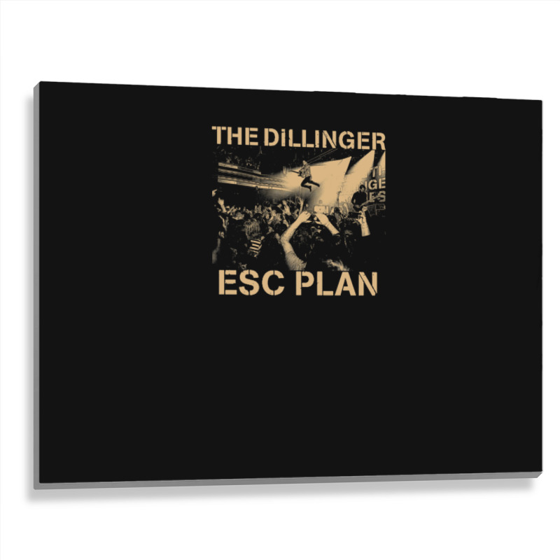 Thw Dillinger Esc Plan 1 Metal Print Horizontal | Artistshot