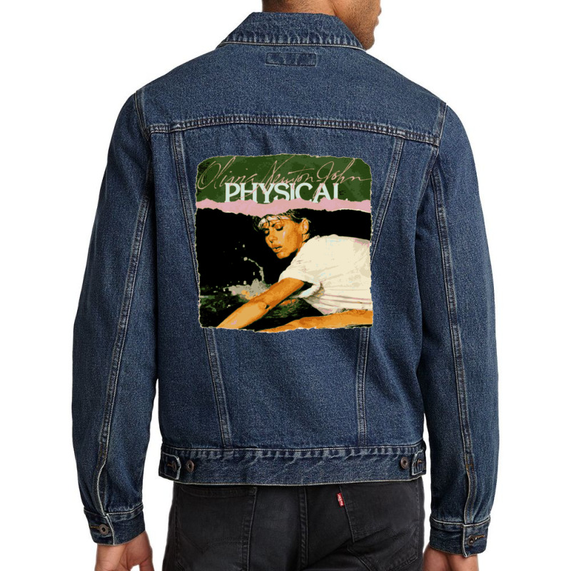 Olivia Newton John Men Denim Jacket | Artistshot