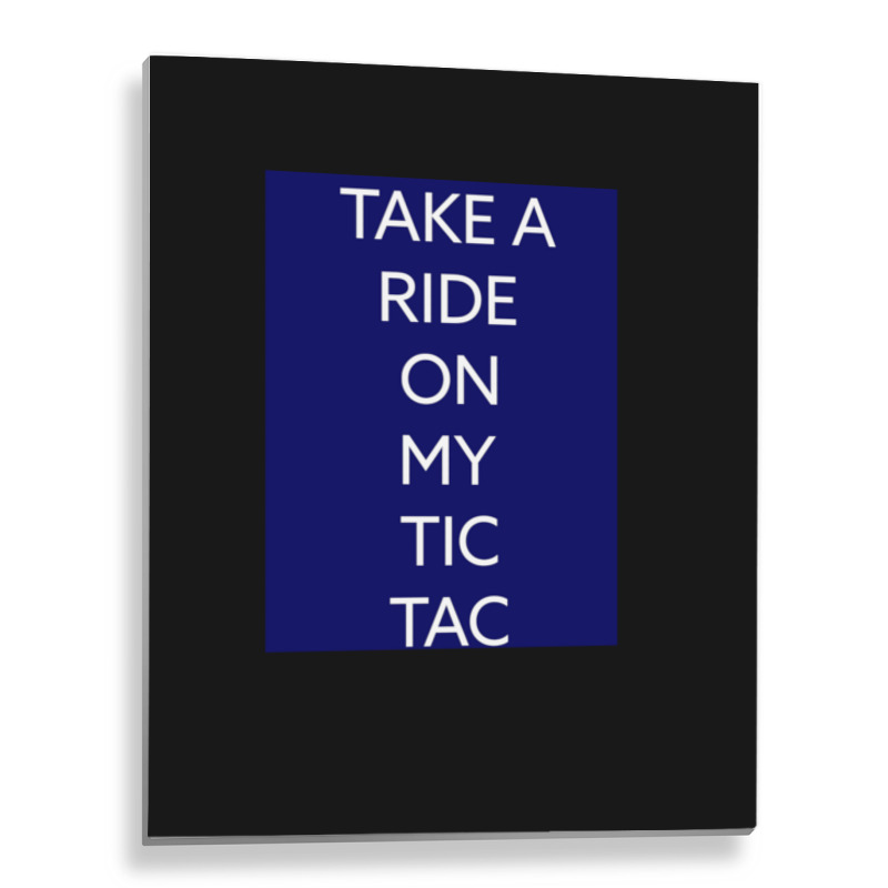 Tic Tac 1 Metal Print Vertical by AaronFosterJr. | Artistshot