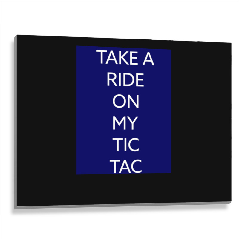 Tic Tac 1 Metal Print Horizontal by AaronFosterJr. | Artistshot