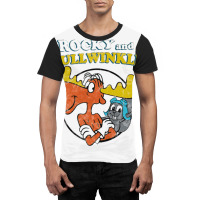 Rocky And Bullwinkle Vintage Bullwinkle Graphic T-shirt | Artistshot