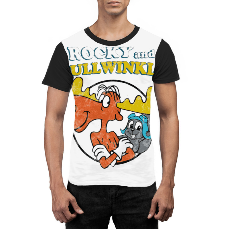 Rocky And Bullwinkle Vintage Bullwinkle Graphic T-shirt | Artistshot