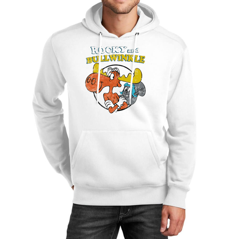 Rocky And Bullwinkle Vintage Bullwinkle Unisex Hoodie | Artistshot