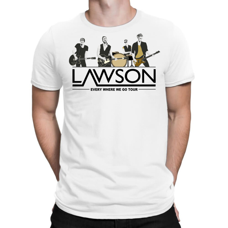 Lawwson Tour Every Where T-shirt | Artistshot