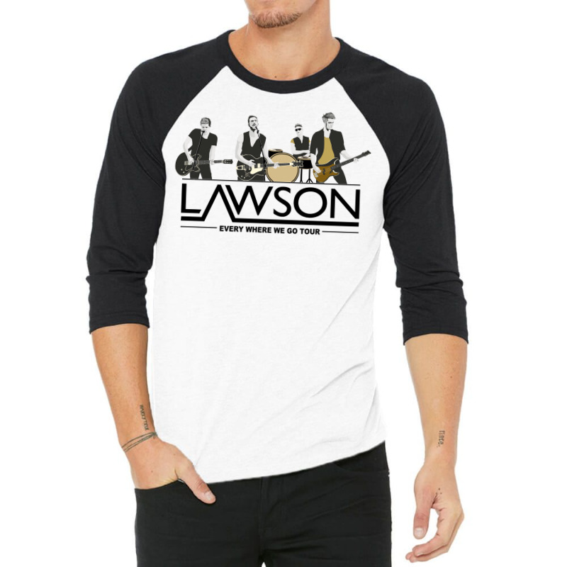 Lawwson Tour Every Where 3/4 Sleeve Shirt | Artistshot