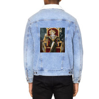 Identity V Sculptor Galatea Checkmate Unisex Sherpa-lined Denim Jacket | Artistshot