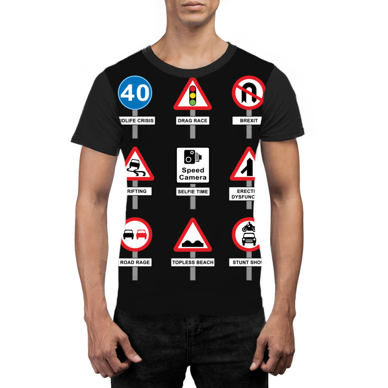 Highway Decoded All The Signs Graphic T-shirt by PauletteWatkins1 | Artistshot