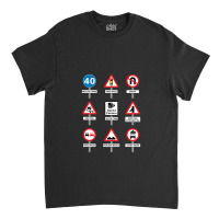 Highway Decoded All The Signs Classic T-shirt | Artistshot