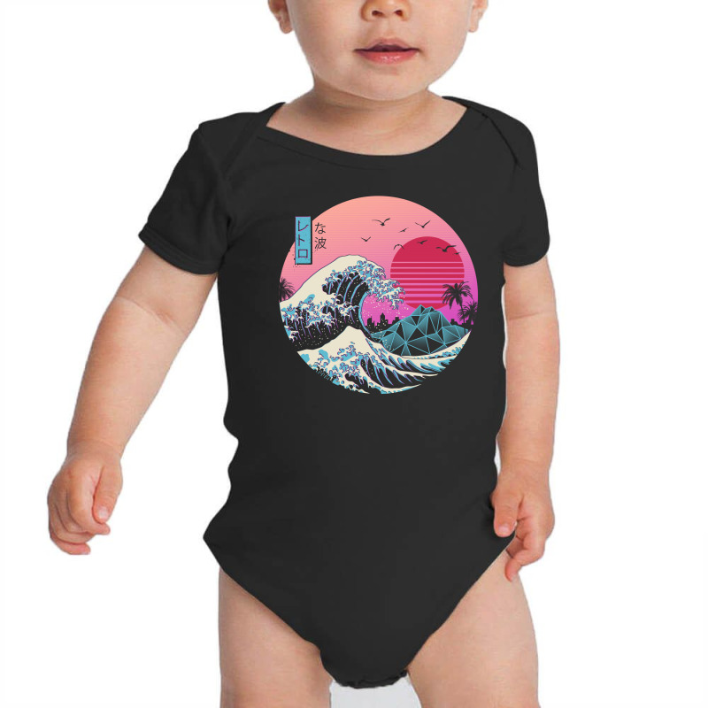 The Great Retro Wave Baby Bodysuit | Artistshot