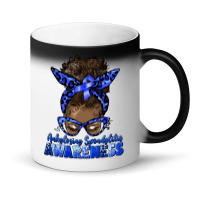 Ankylosing Spondylitis Awareness Afro Messy Bun Magic Mug | Artistshot