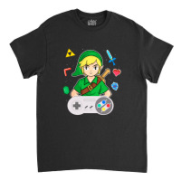 Console Link Classic T-shirt | Artistshot