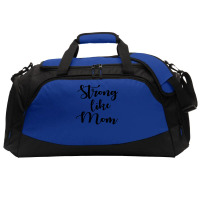 Strong Like Mom Active Duffel | Artistshot