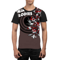 Ninja Melodies (mirage Colours) Graphic T-shirt | Artistshot